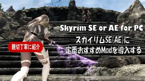 Skyrim スカイリムSE・AE版 おすすめエロMOD